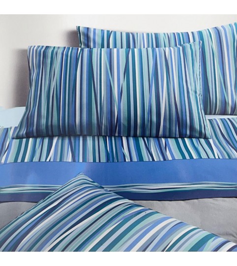 COMPLETO LENZUOLA 1 POSTO E MEZZO MERCURIO COT/100% GABEL