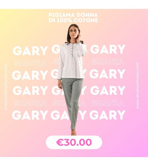 PIGIAMA DONNA Z50001 SERAFINO M/LUNGA COT/100% GARY