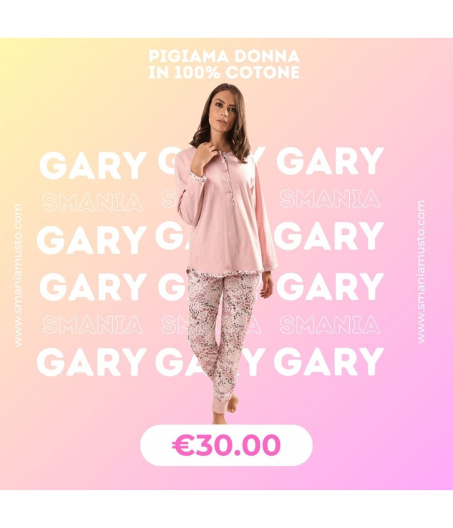 PIGIAMA DONNA Z50090 SERAFINO M/LUNGA COT/100% GARY