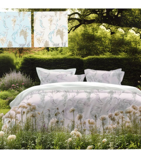 COMPLETO LENZUOLA 2 POSTI FLORA COT/100% LIVING IMBERTI