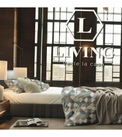 COMPLETO LENZUOLA 2 POSTI POP COT/100% LIVING IMBERTI