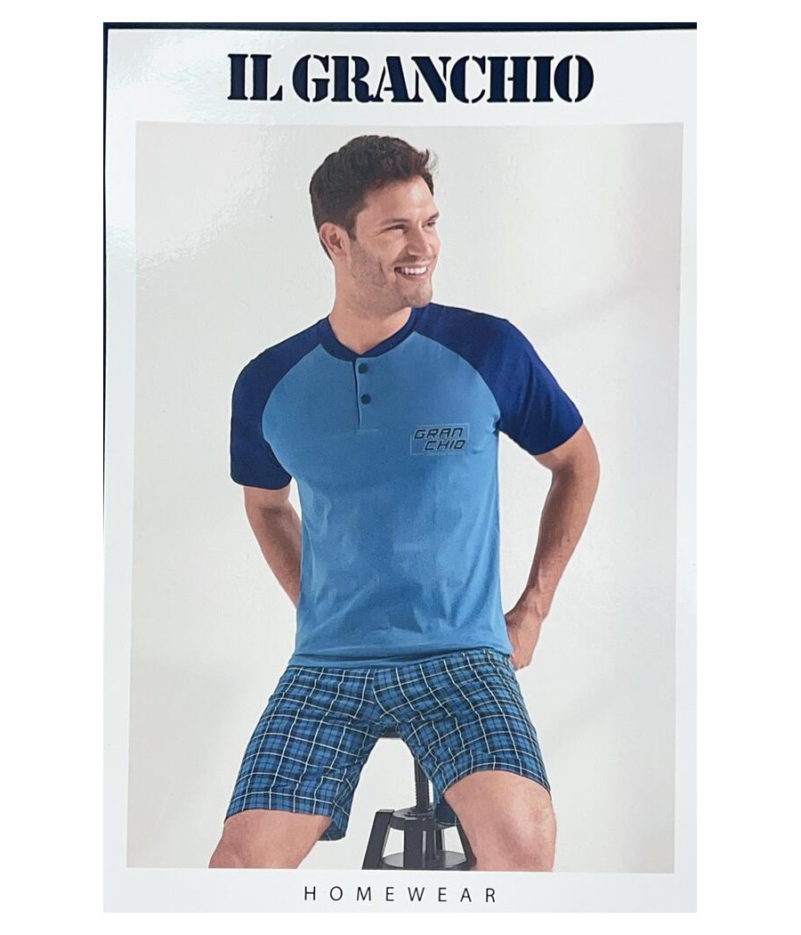 PIGIAMA UOMO GP1120 M/MANICA P/CORTO GRANCHIO