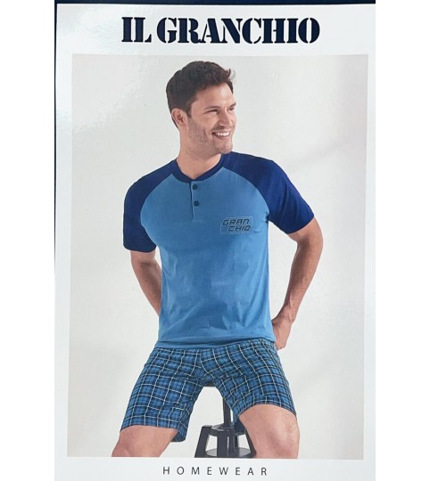 PIGIAMA UOMO GP1120 M/MANICA P/CORTO GRANCHIO