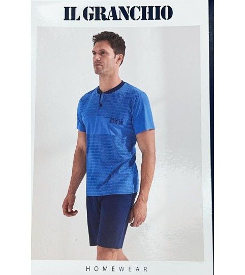 PIGIAMA UOMO GP1122 M/MANICA P/CORTO GRANCHIO