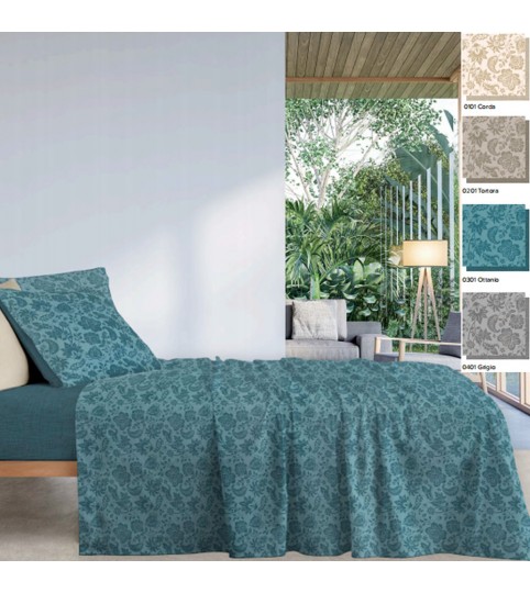 COMPLETO LENZUOLA 2 POSTI EDEN COT/100% L.O.