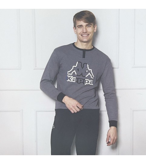 PIGIAMA UOMO KMW25007 INTERLOCK KAPPA