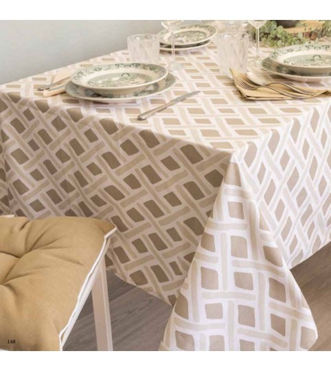 SERVIZIO TAVOLA X12  PRAIANO COT/100% MAESTRI COTONIERI