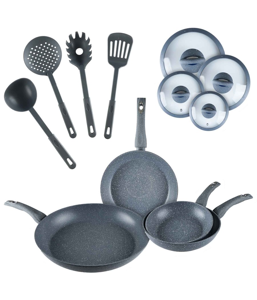 BATTERIA 12PZ 4 PADELLE + 4...