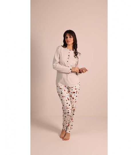 PIGIAMA DONNA 5080 SERAFINO INTERLOCK GARY