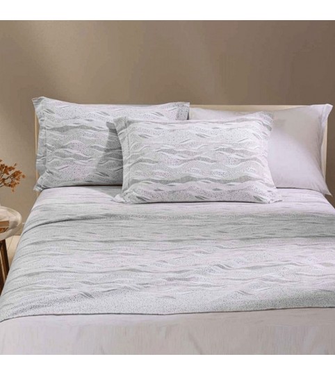 COMPLETO LENZUOLA 2 POSTI SIRIO  COT/100% CALEFFI
