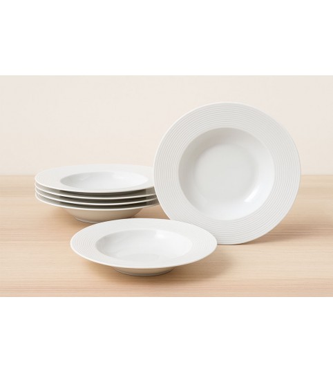 PIATTI A CAPPELLO RISUS HOTEL D/27 RIGATO 6 PEZZI