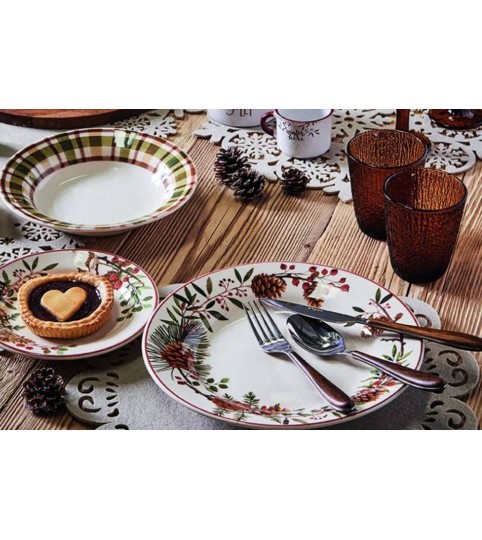 SERVIZIO PIATTI DA 6 PERSONE ART. CORTINA 18PZ TOGNANA