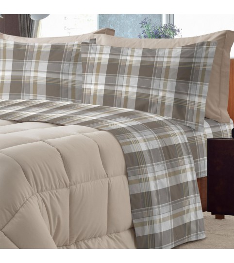 COMPLETO LENZUOLA 1 POSTO MILOT COT/100% L.O.