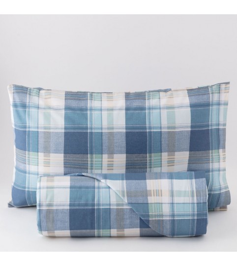 COPRIPIUMINO 1 POSTO E MEZZO MILOT SACCO + 2 FEDERE COT/100% L.O.