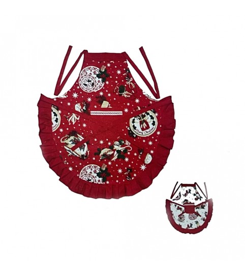 GREMBIULE CUCINA NEVE NATALE