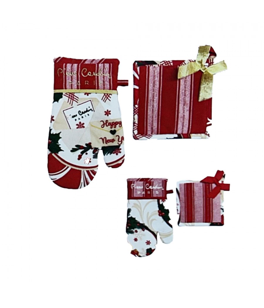 PRESINA + GUANTO  KRIS  LUREX NATALE