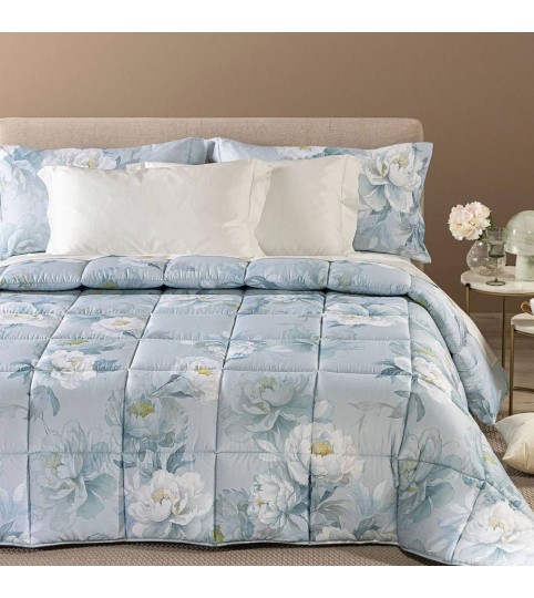 TRAPUNTA 2 POSTI ELOISE RASO DI COTONE SAMPA DIGITALE CALEFFI