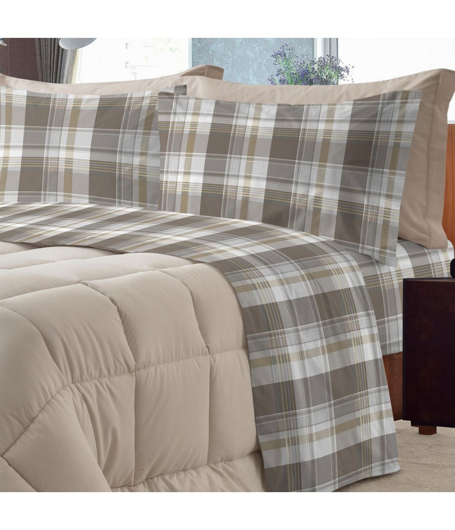 COMPLETO LENZUOLA 2 POSTI  MILOT COT/100% L.O.