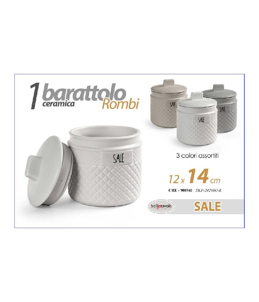 BARATTOLI IN CERAMICA 3PZ...
