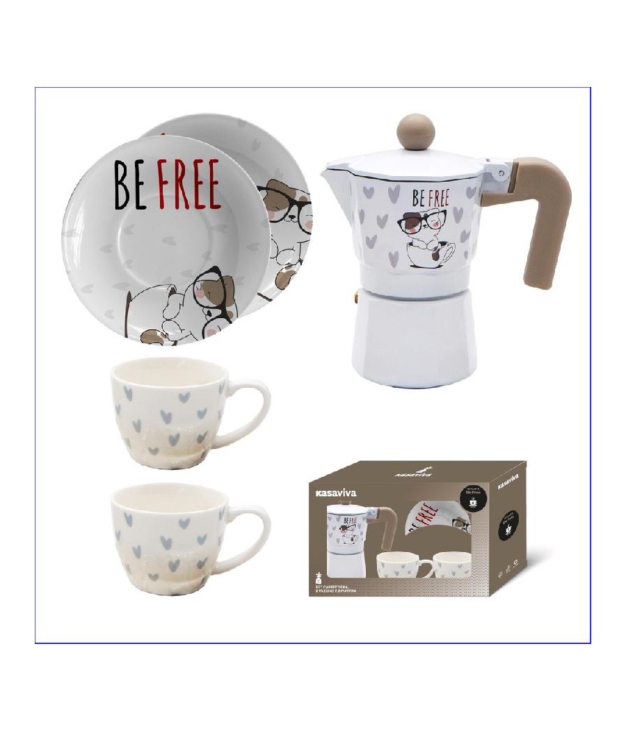 CAFFETTIERA+ 2 TAZZINE...