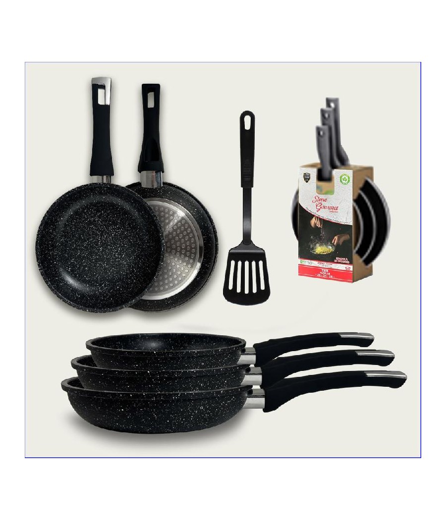 SET PADELLE STONE GOURMET...