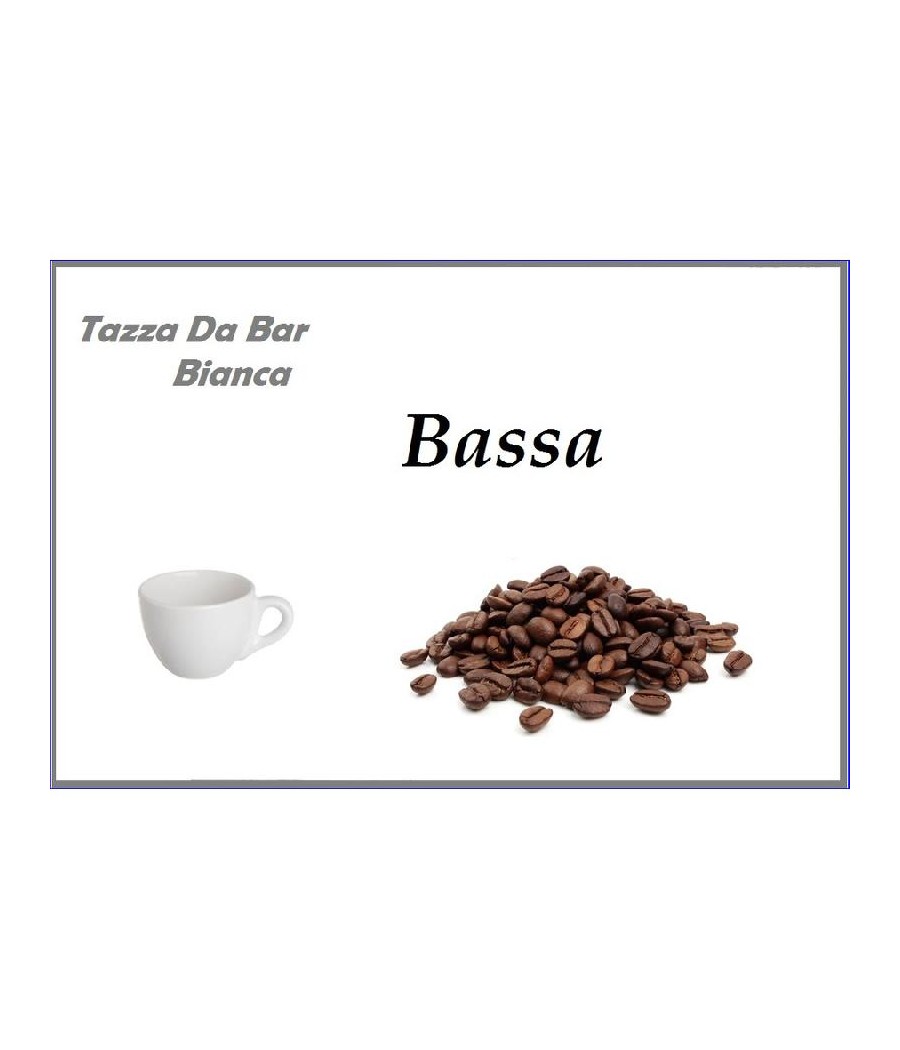 TAZZINE DA CAFFE' BASSA...