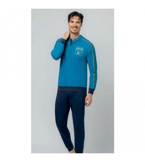 PIGIAMA UOMO LP1221 COTONE SERAFINO LOTTO