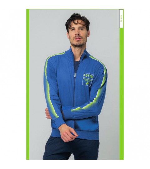 TUTA UOMO LA1080 COTONE FULLZIP LOTTO