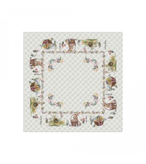 CENTRO TAVOLA STAMPA DIGITALE COTONE 26 VINGY