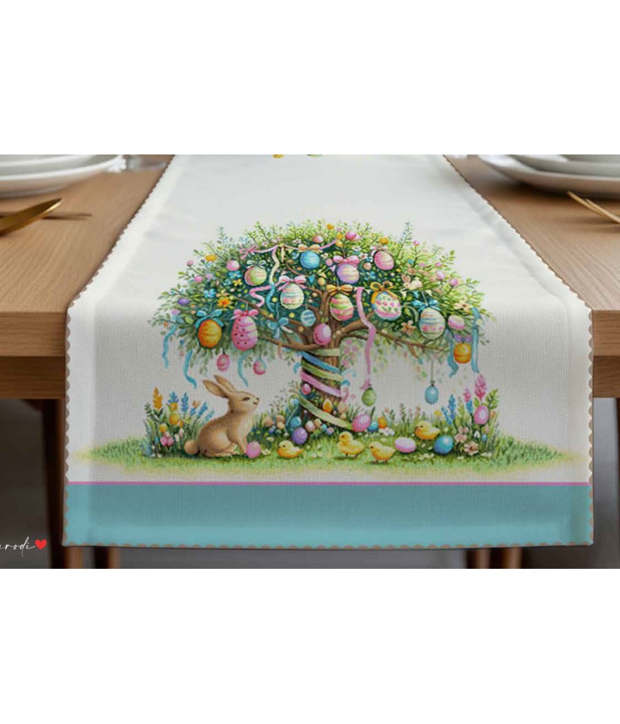 RUNNER GOBELIN PASQUA DOPPIA FACCIA 45X140 26 VINGI