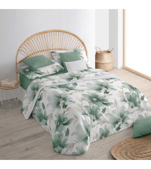 COMPLETO LENZUOLA 2 POSTI AURA 4 FEDERE COT/100% BOTTICELLI