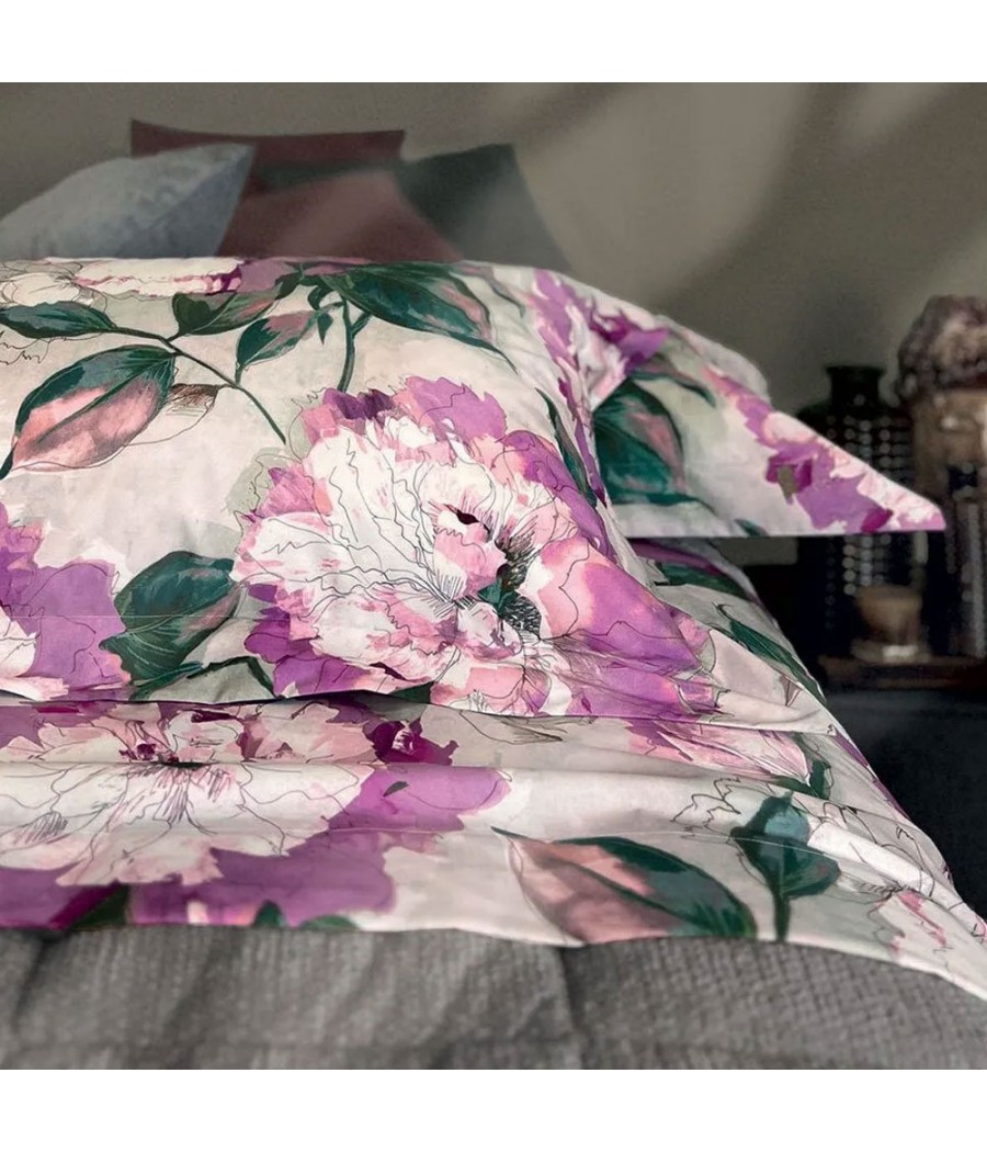 COMPLETO LENZUOLA 2 POSTI MICHELLE RASO/COT.200T.C. DONDI