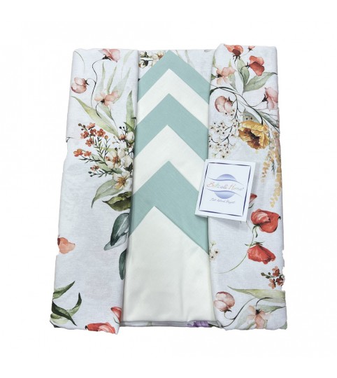 SERVIZIO TAVOLA X12 MULTIFIORE ST/DIGITALE COTONE BOTTICELLI