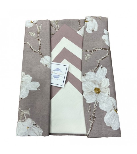 SERVIZIO TAVOLA X12 PRIMAVERA COTONE BOTTICELLI