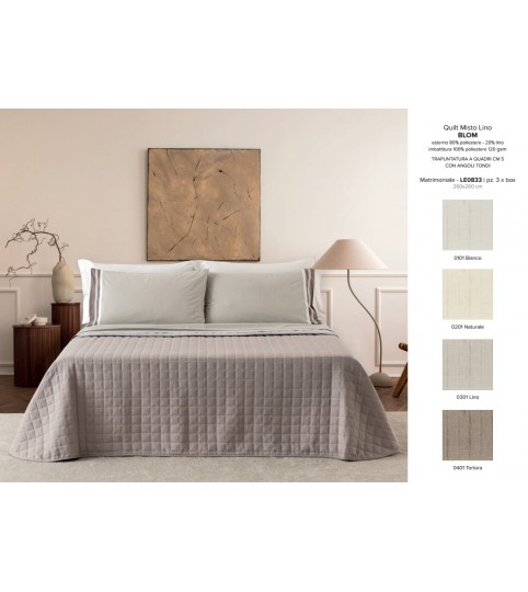 TRAPUNTINO 2 POSTI BLOOM M/LINO UNITO  L.O.