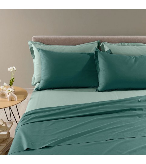 COMPLETO LENZUOLA 2 POSTI VITA DOUBLE INLYOCELL BY CALEFFI