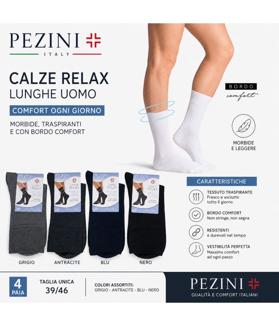 CALZA UOMO CORTA UCZ750C...