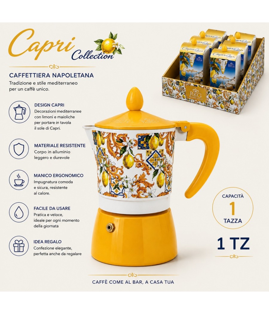 CAFFETTIERA 1 TAZZA 956909 VIETRI