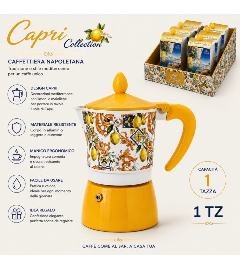 CAFFETTIERA 1 TAZZA 956909 VIETRI