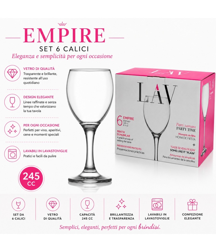 CALICI 6PZ EMPIRE 553  245CC