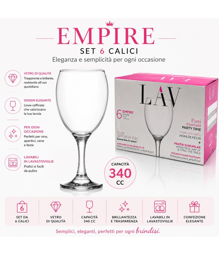 CALICI 6PZ EMPIRE 568  340CC