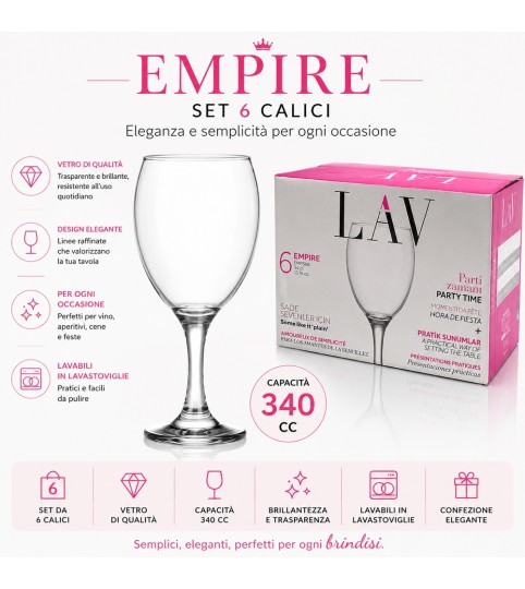 CALICI 6PZ EMPIRE 568  340CC