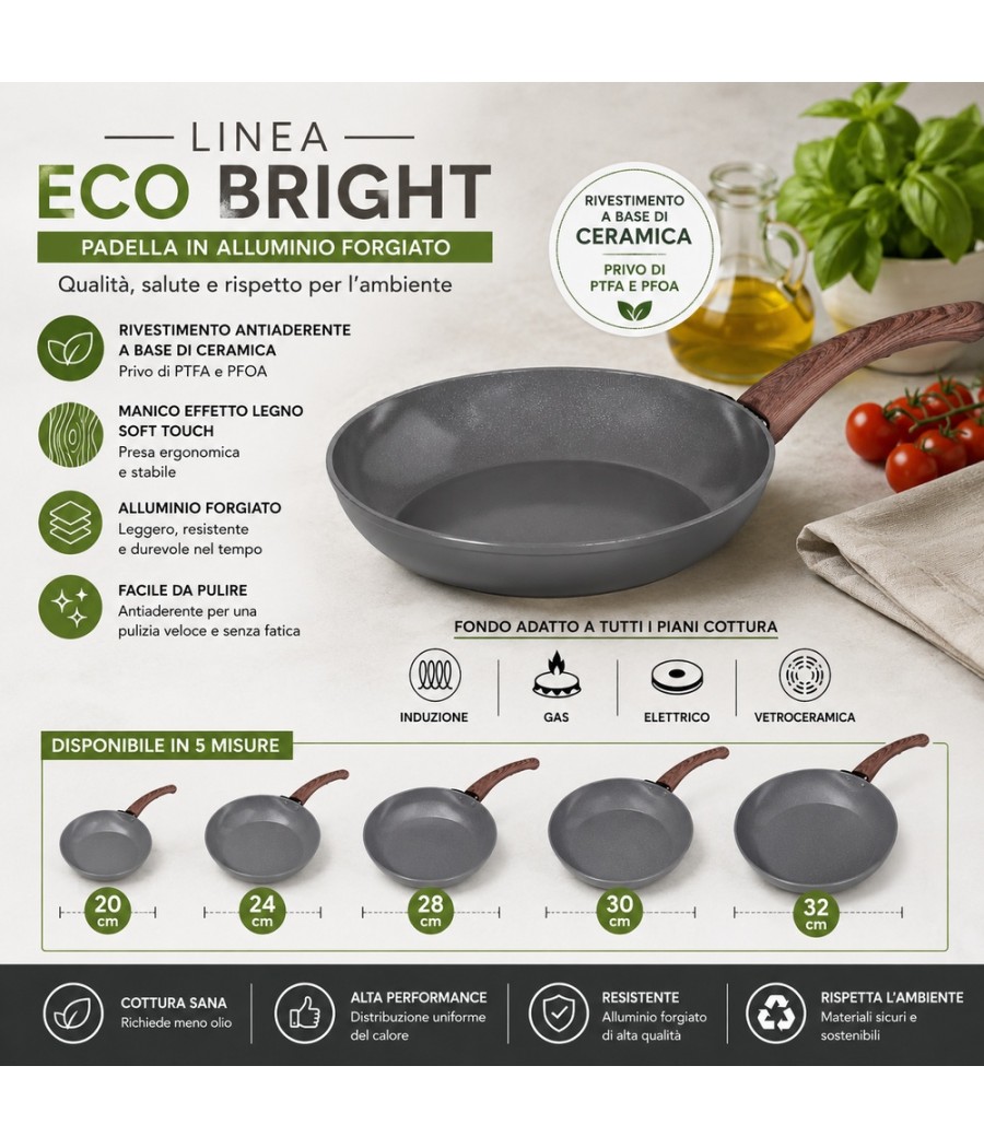 PADELLA D-30 ECO BRIGHT...