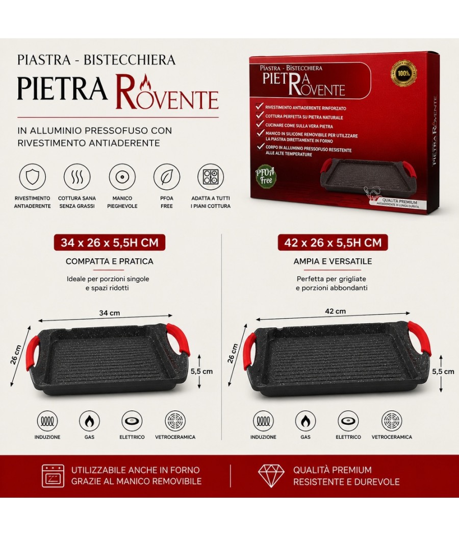 PIASTRA-BISTECCHIERA 80289...