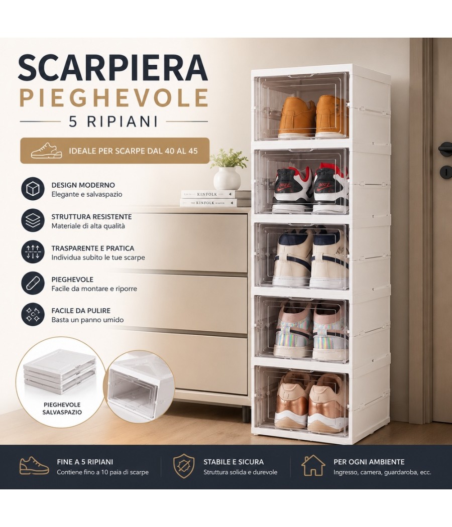 SCARPIERA BRAVO 5 RIPIANI...