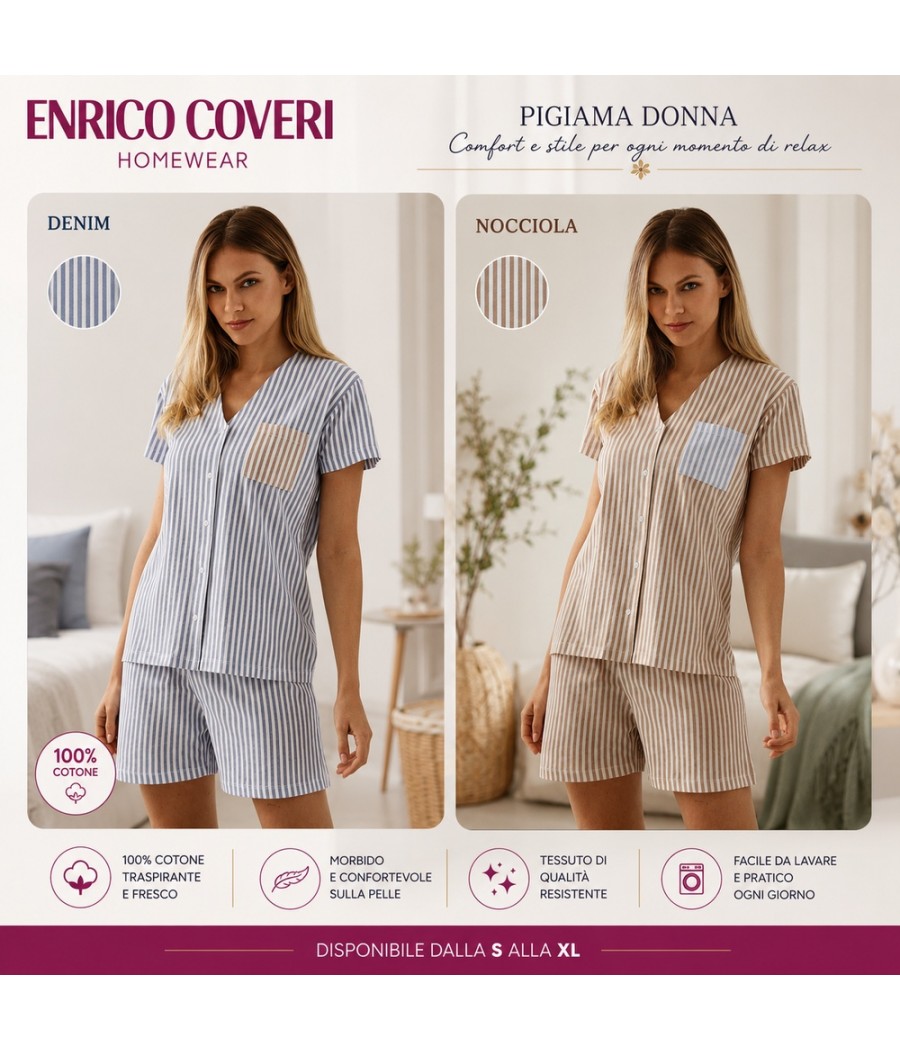 PIGIAMA DONNA EP5356 APERTO...
