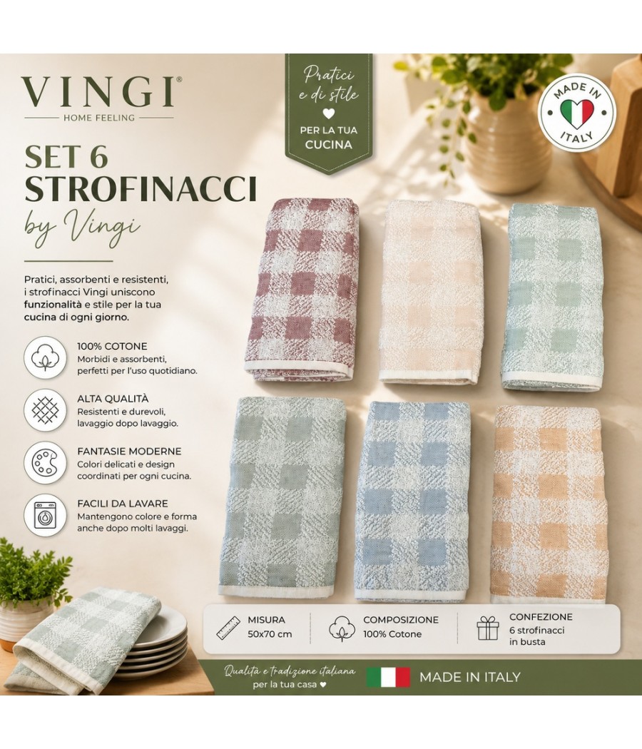 STROFINACCI 6 PEZZI COUNTRY...