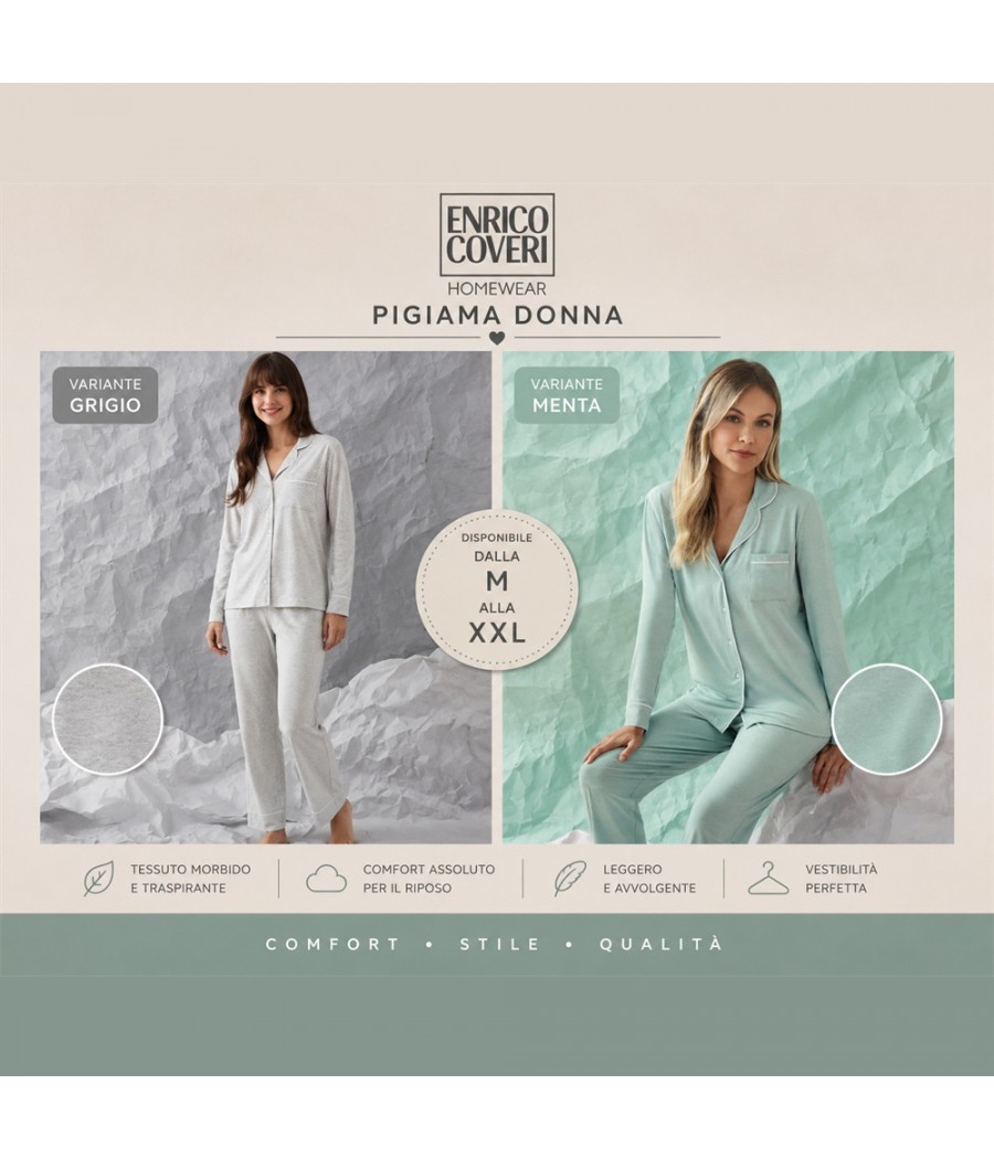 PIGIAMA DONNA EP5374 APERTO...