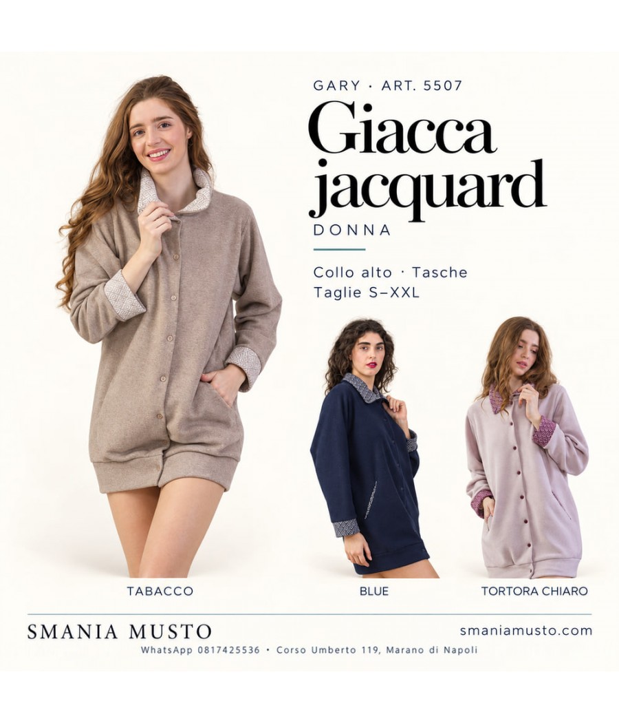 GIACCA DONNA 5507  BOTTONI...