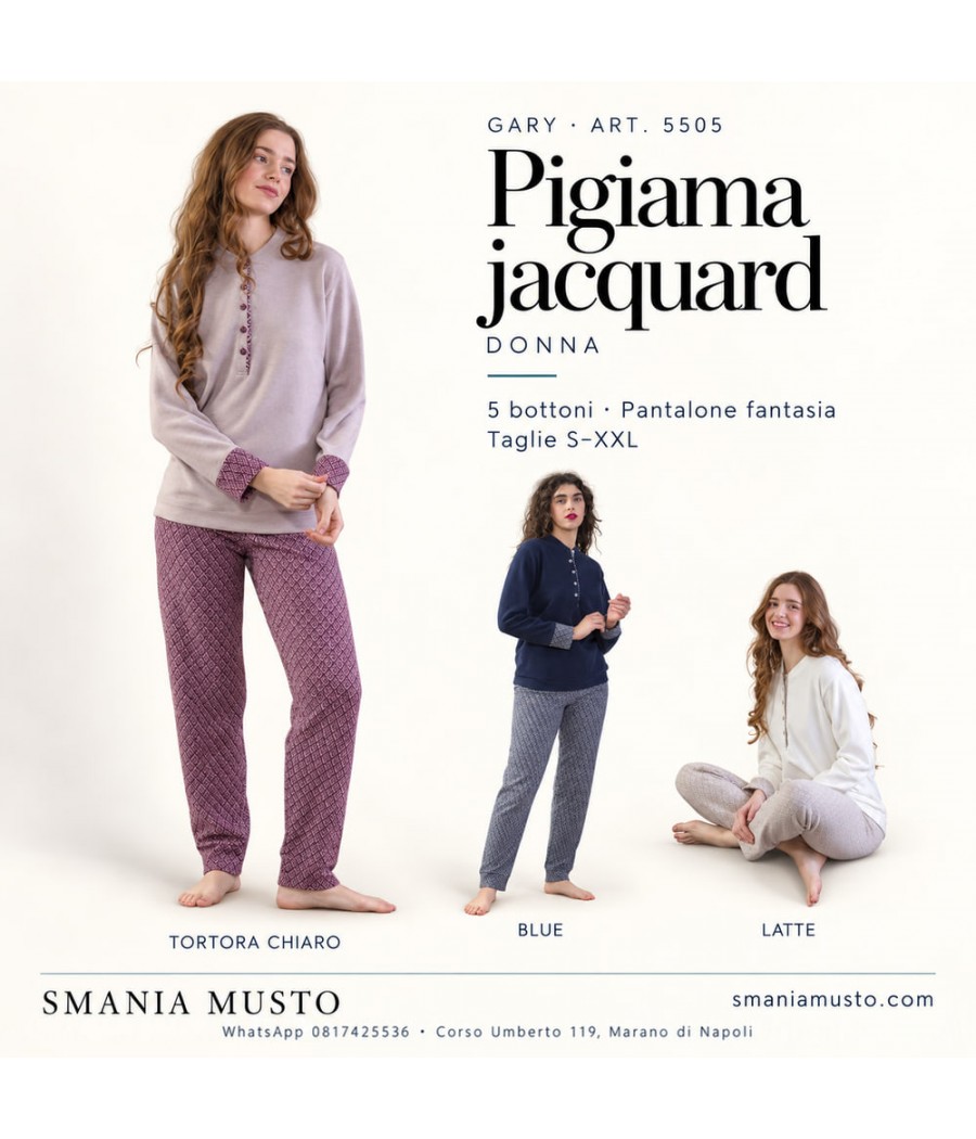 PIGIAMA DONNA 5505 SERAFINO...